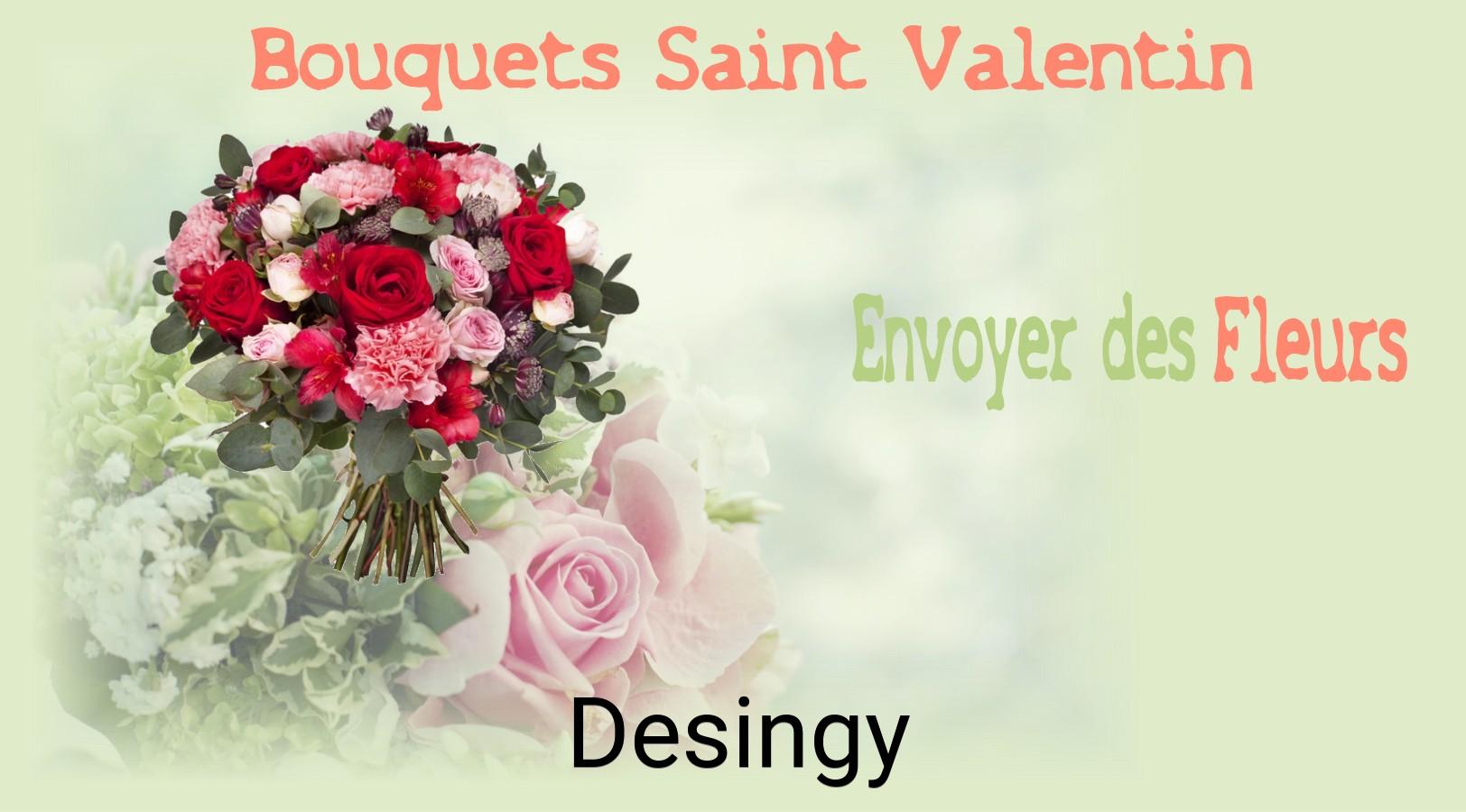 Roses de Saint-Valentin livrées à Desingy